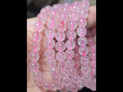 8mm Rose Quartz Bracelet