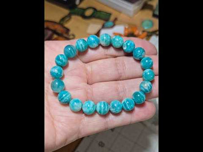9mm Russian Amazonite Bracelet