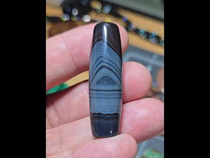 #11 Banded Agate Statement Bead