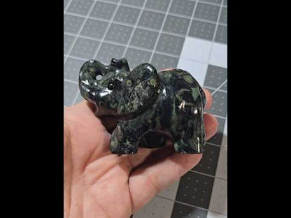 Kambaba Elephant Carving