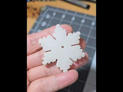 White Jade Snowflakes