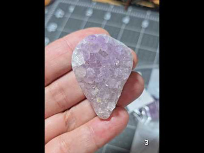 #3 Amethyst Druzy Cabochon