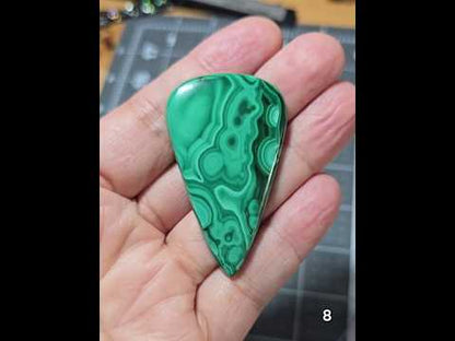 #8 Collector Statement - Classic Malachite Cabochon