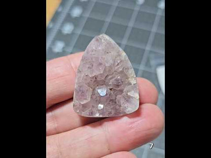 #7 Amethyst Druzy Cabochon
