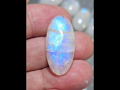 #16 Rainbow Flash Moonstone