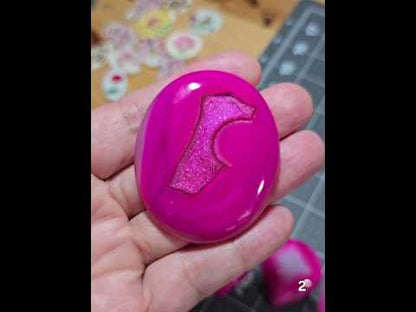 #2 Large Pink Druzy Agate