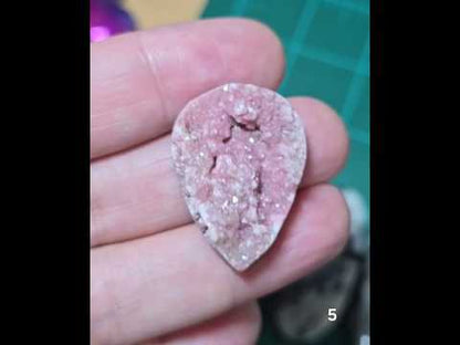 #5 Pink Cobalt Druzy