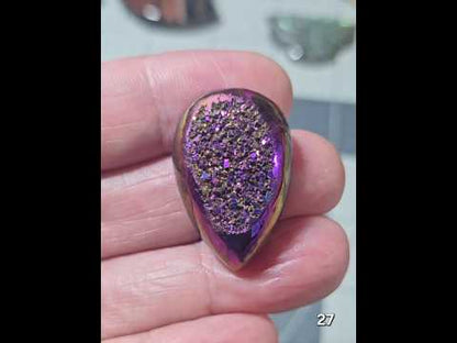 #27 Titanium Window Druzy