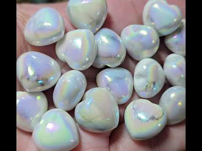 Aura Howlite Mini Hearts