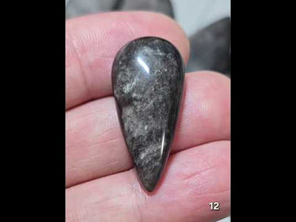 #12 Silver Sheen Obsidian