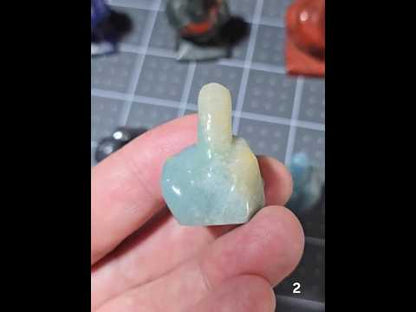 #2 - 1.25" Trolleite Middle Finger Gesture