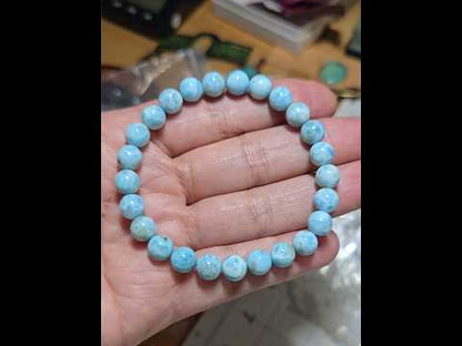 8mm Larimar Bracelet