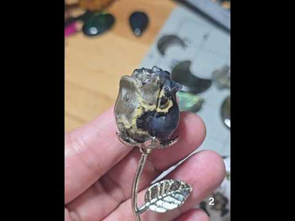#2 Volcanic Agate Rose