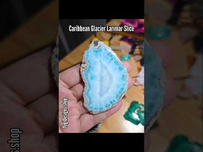 Caribbean Glacier Larimar Slice