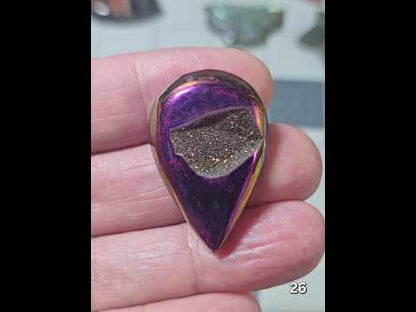 #26 Titanium Window Druzy