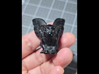 Black Obsidian Gargoyle
