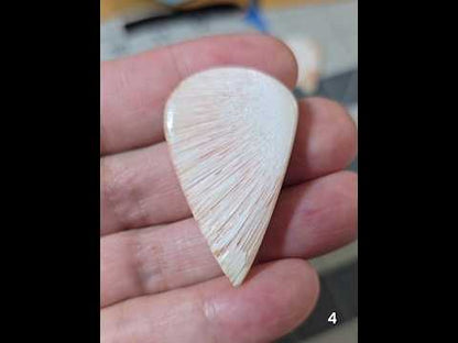 #4 Scolecite with Peach Stilbite