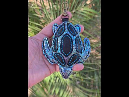 Midnight Drift Leather Turtle