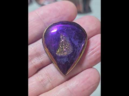 #22 Titanium Window Druzy