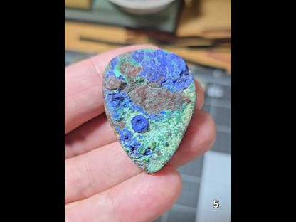 #5 Azurite Malachite Druzy