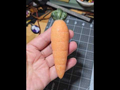 Large Sunstone Carrot Carving