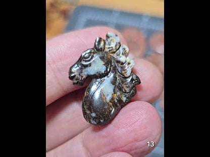 #13 Carved Boulder Opal