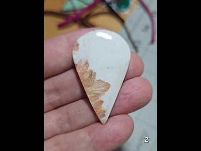 #2 Scolecite with Peach Stilbite