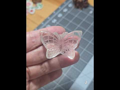 #2 Clear Quartz Butterfly