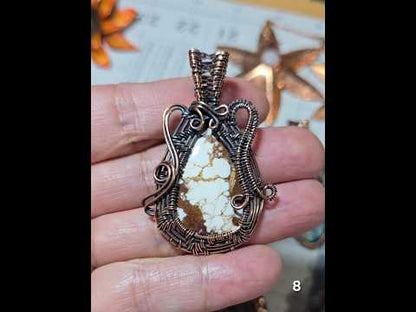 #8 Wildhorse Wire-wrapped Pendant