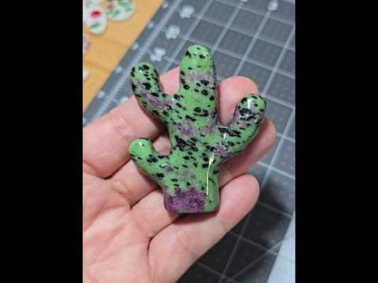 Ruby Zoisite Cactus
