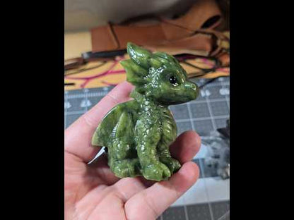 Green Jade Baby Dragon