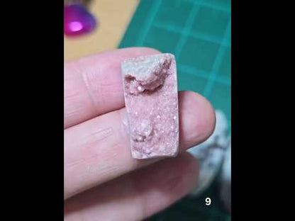 #9 Pink Cobalt Druzy