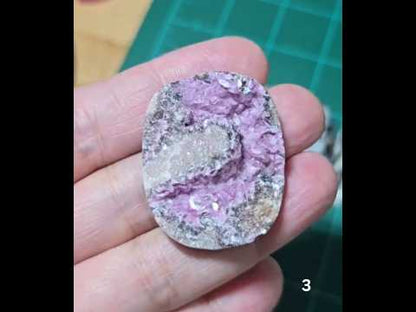 #3 Pink Cobalt Druzy