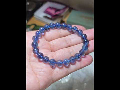 8mm Blue Fluorite Bracelet