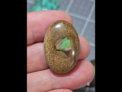 #8 Ethiopian Inlay Boulder Opal