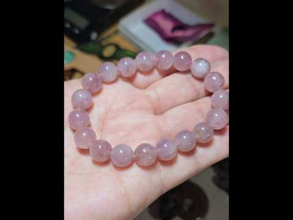 10mm Madagascar Rose Quartz Bracelet