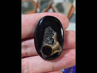 #10 Black Druzy Agate