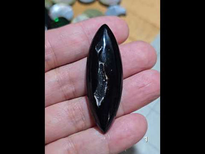 #1 Black Druzy Agate