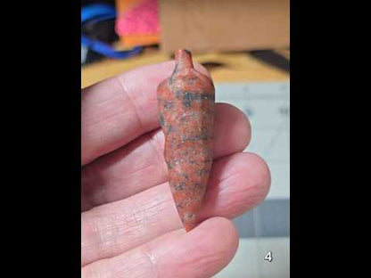 #2 Sesame Stone Chili Pepper Carving