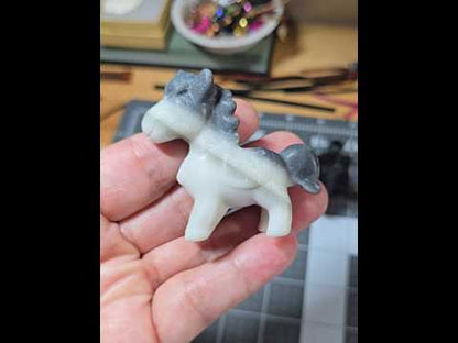 Taiji Stone Pony Carving