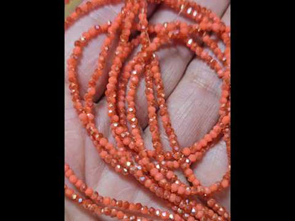 Coral Glow Crystal AB