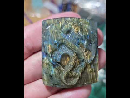 Labradorite Dragon Tablet