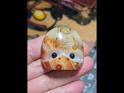 #3 Sardonic Stone Sprites – Sardonyx Carvings