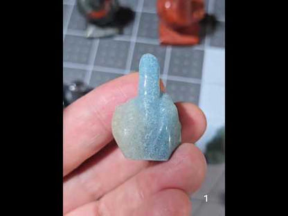 #1 - 1.25" Trolleite Middle Finger Gesture