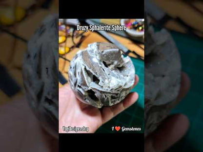 Druzy Sphalerite Sphere