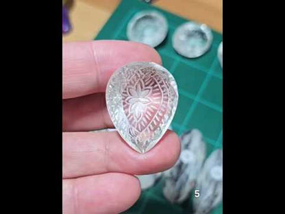 #5 Intaglio Engraved Quartz