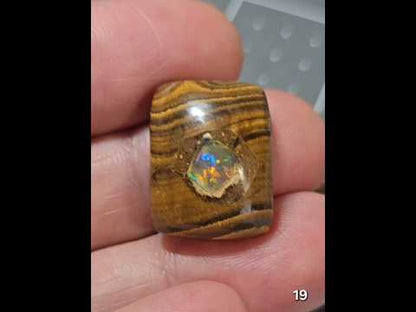 #19 Ethiopian Inlay Boulder Opal