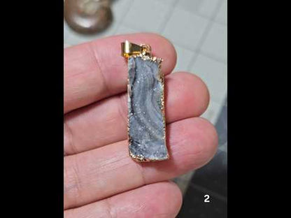 #2 Desert Druzy Pendant