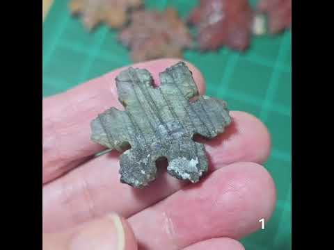 #1 Labradorite Snowflake