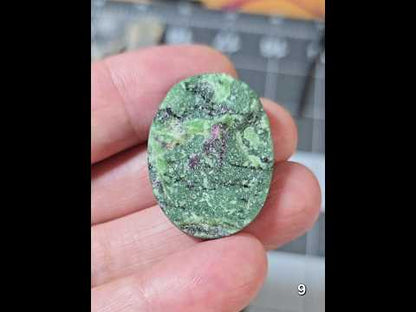 #9 Ruby Zoisite Druzy